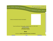 Tablet Screenshot of camping-kccs.de